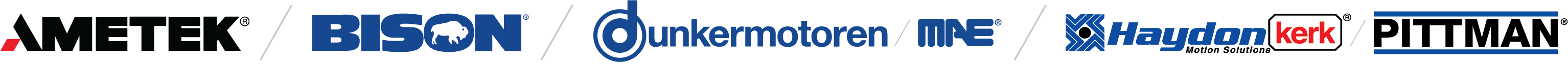 AMS Logo - Dunkermotoren, Bison and Haydon Kerk Pittman