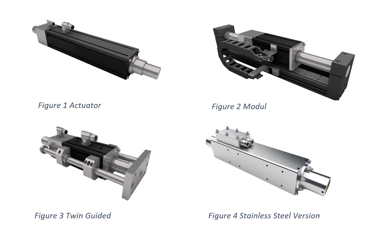 Linearmotoren von Dunkermotoren: Aktuator, Modul, doppelt geführter Aktuator und Edelstahl-Linearmotor