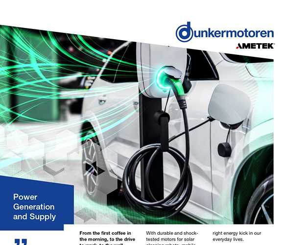 Motors for Power Generation and Supply