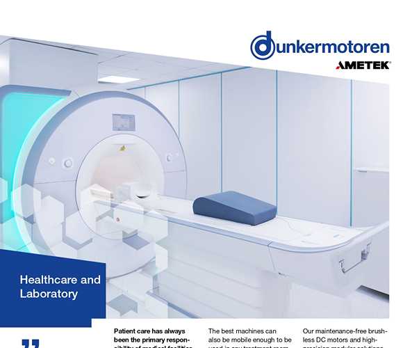 Motors for healthcare and laboratory