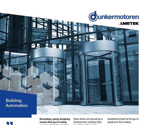 Motors for Building Automation