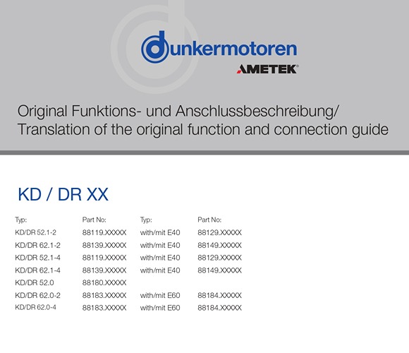 Cover Manuals AC Motors