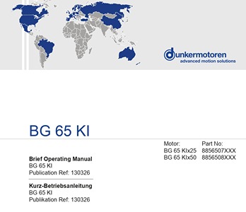 BG 65 KI Thumbnail for Motor