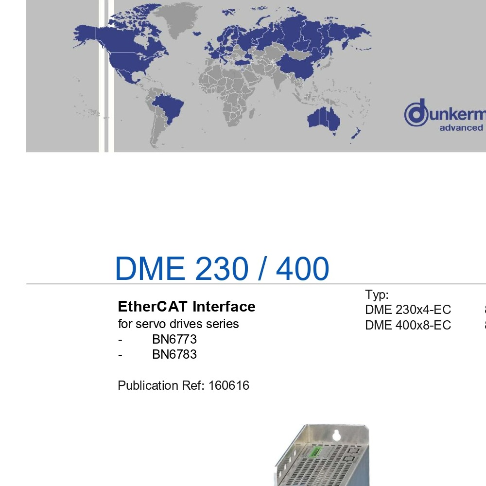 DME 230_400 ETHERCAT