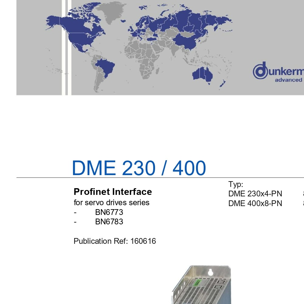 DME 230_400 Profinet