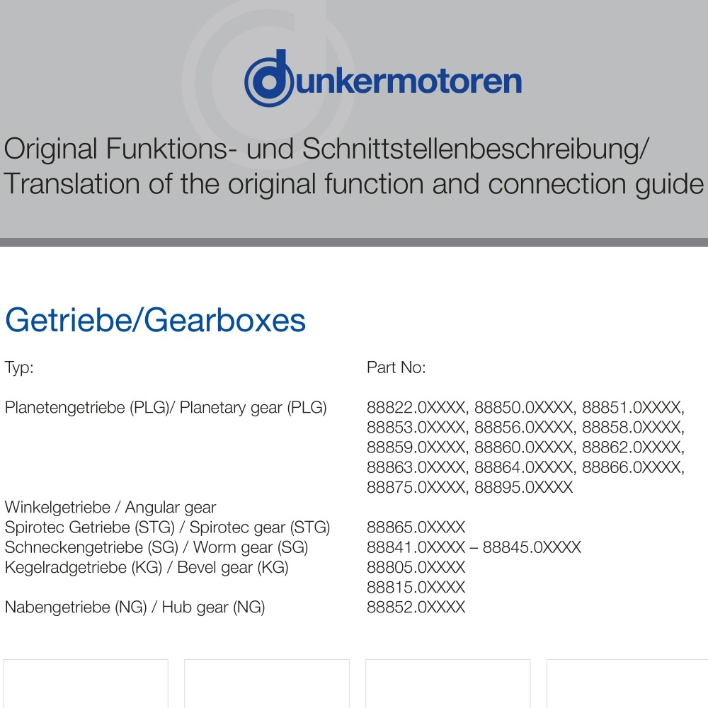 Gearboxes PLG