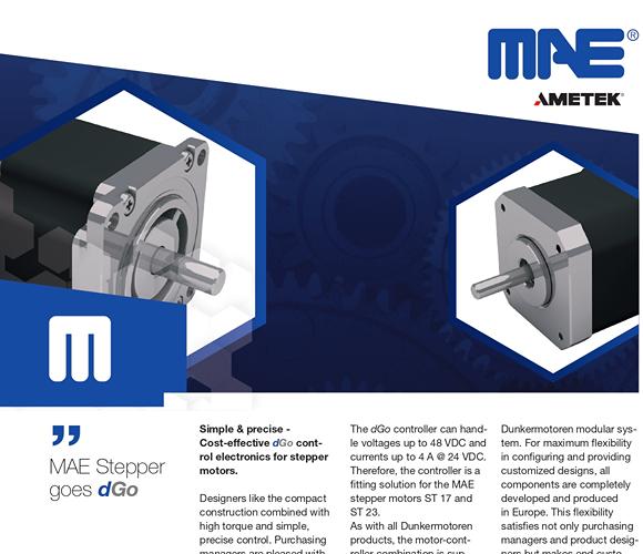 Product Data Sheet Stepper