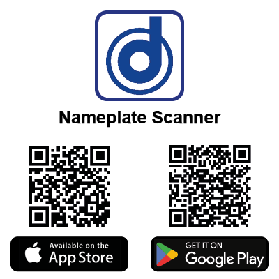 Dunkermotoren App für Typenschilder