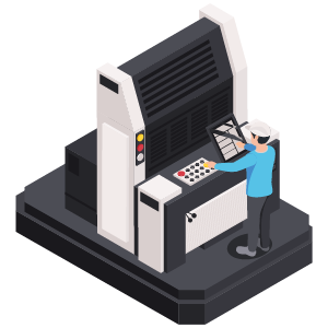 Motors for Printing industry