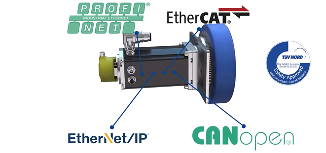 AGV Gearmotor with interfaces