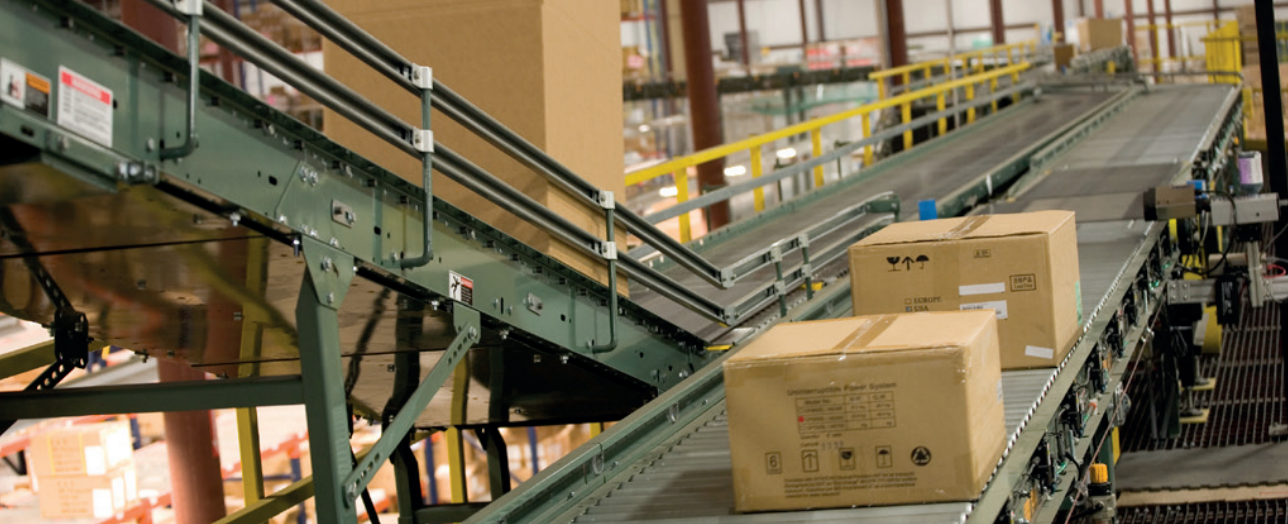 Packages on a Conveyor