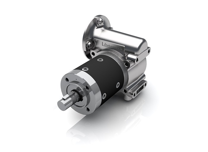 Right-angle gearbox combined with planetary gearbox for compact industrial transmission and high-precision motion control applications